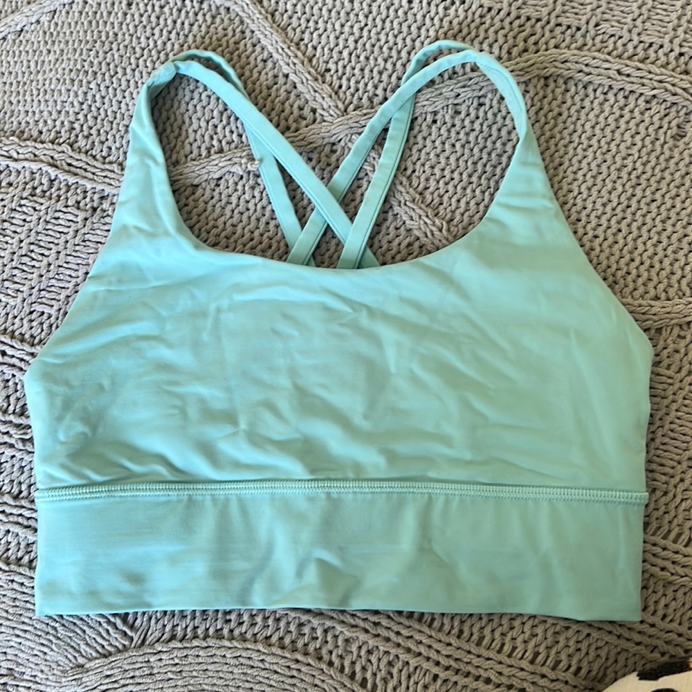 Teal Lululemon Sports Bra